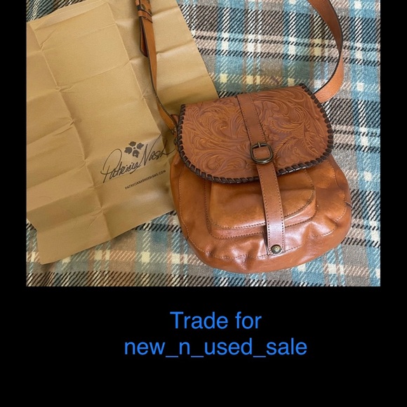 Patricia Nash Handbags - PN saddle style tooled leather bag